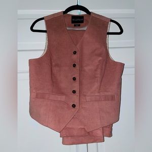 WildFang corduroy pants with matching vest